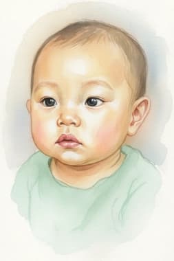 色で迷っていた水彩画 の添削結果